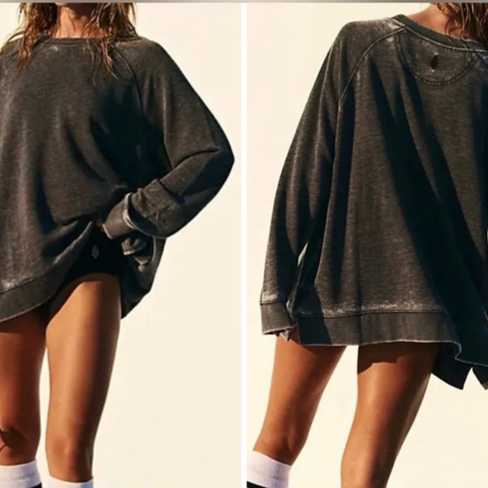 Free People Movement Playbook Tunic Oversized XS NWOT